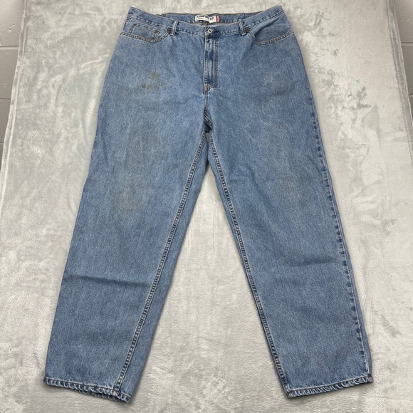Levi's Other - Vtg Levi's 560 Jeans Mens 42x34 Blue Denim Comfort Fit High Rise Straight Leg